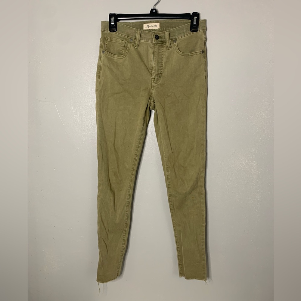 Madewell 9 in High Rise Skinny Jeans